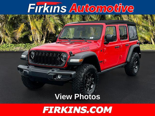 2025 Jeep Wrangler WRANGLER 4-DOOR WILLYS