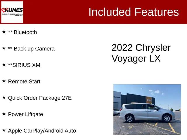2022 Chrysler Voyager LX