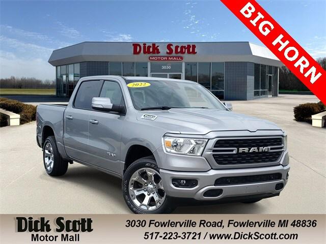 2022 RAM 1500 Big Horn Crew Cab 4x4 57 Box