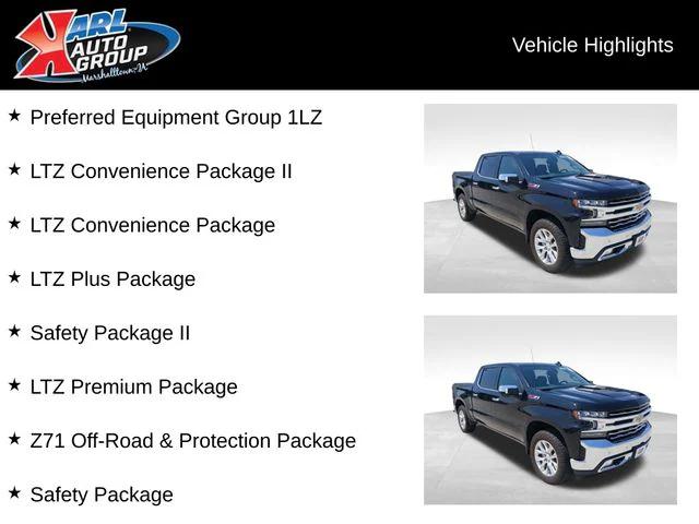 2021 Chevrolet Silverado 1500 4WD Crew Cab Short Bed LTZ