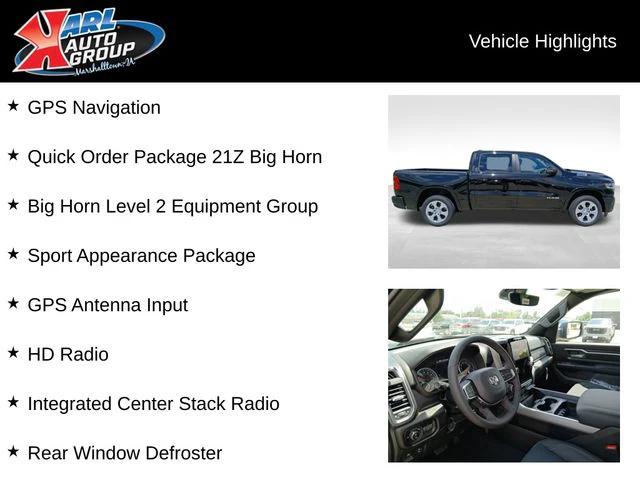2026 RAM Ram 1500 RAM 1500 BIG HORN CREW CAB 4X4 57 BOX