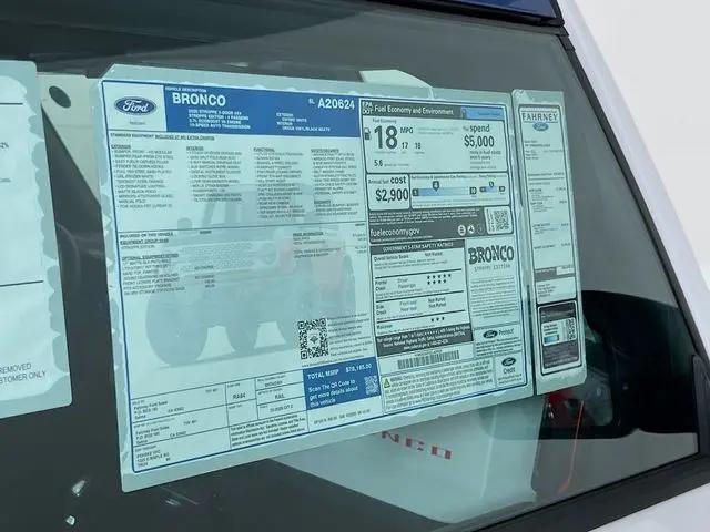 2025 Ford Bronco Stroppe Edition