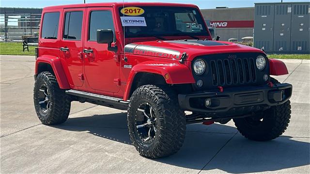 2017 Jeep Wrangler Unlimited Rubicon Recon 4x4