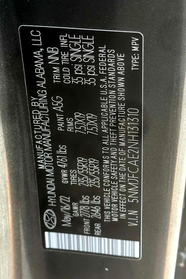 2022 Hyundai Tucson SEL