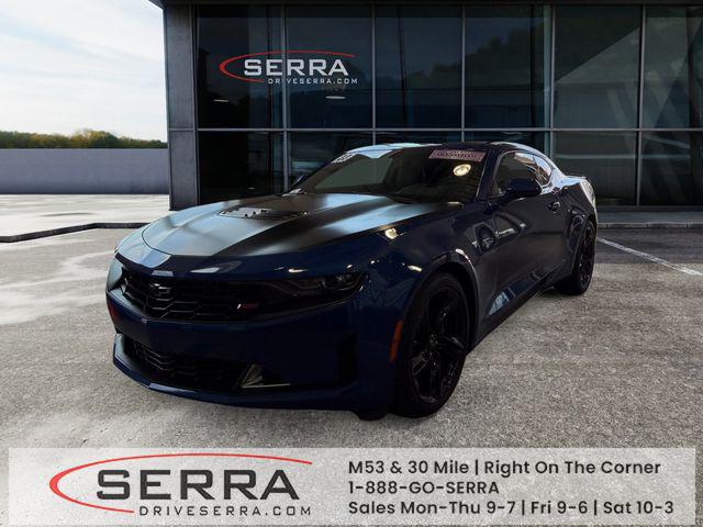 Riverside Blue Metallic 2023 Chevrolet Camaro Coupe Rear-Wheel Drive Automatic
