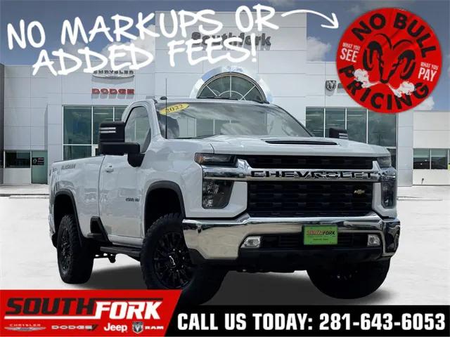 2022 Chevrolet Silverado 2500HD 4WD Regular Cab Long Bed LT