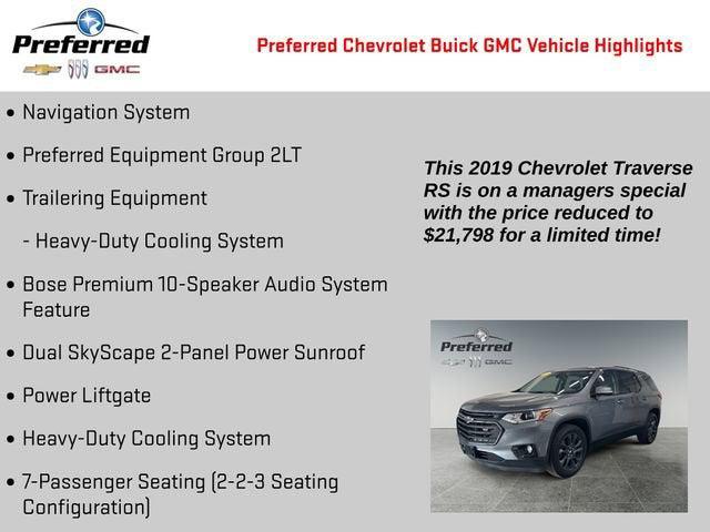 2019 Chevrolet Traverse RS