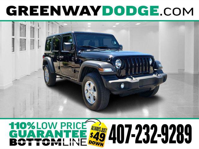 2022 Jeep Wrangler Unlimited Sport S 4x4