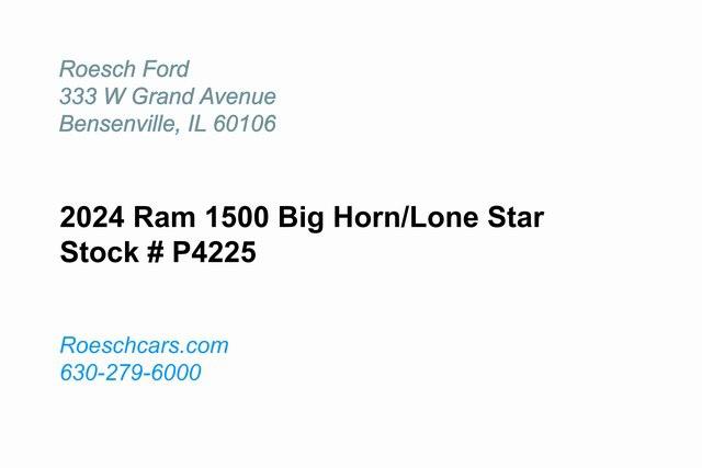 2024 RAM 1500 Big Horn Crew Cab 4x4 64 Box