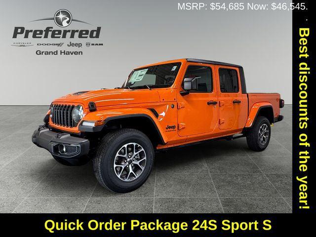 2025 Jeep Gladiator GLADIATOR SPORT S 4X4 2025 Jeep Gladiator GLADIATOR SPORT S 4X4