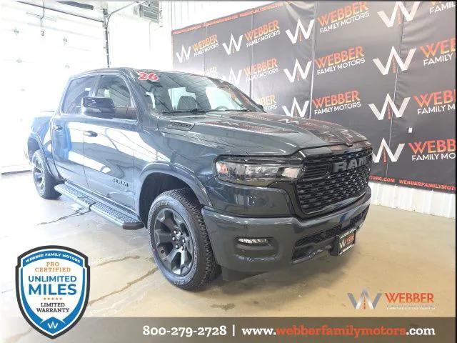 2026 RAM Ram 1500 RAM 1500 BIG HORN CREW CAB 4X4 57 BOX