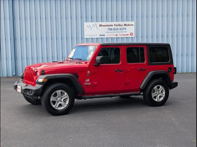 2019 Jeep Wrangler Unlimited Sport S 4x4