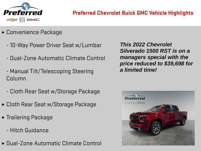 2022 Chevrolet Silverado 1500 LTD 4WD Crew Cab Short Bed RST