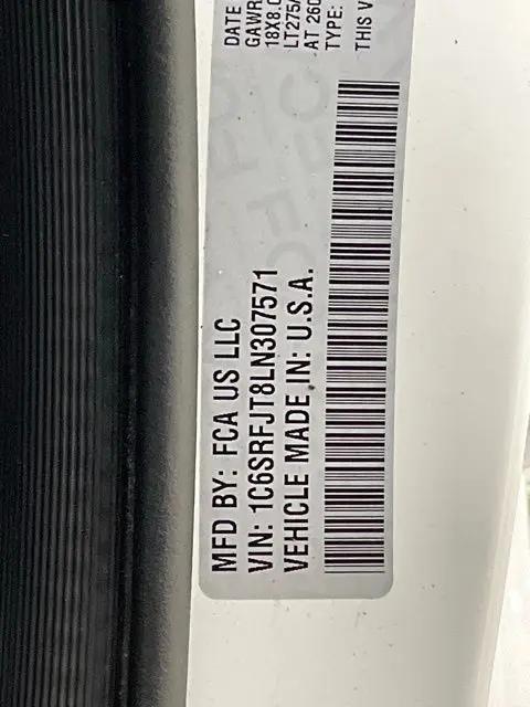 2020 Ram 1500 Laramie Crew Cab 4x4 5'7" Box
