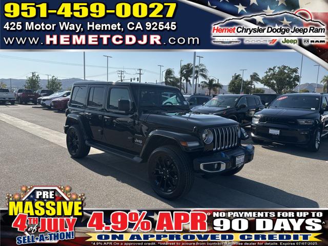 2022 Jeep Wrangler 4xe Unlimited Sahara 4x4
