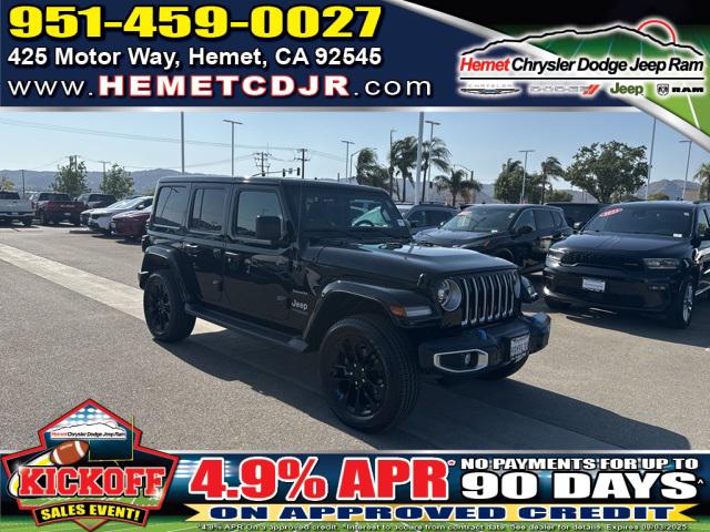 2022 Jeep Wrangler 4xe Unlimited Sahara 4x4