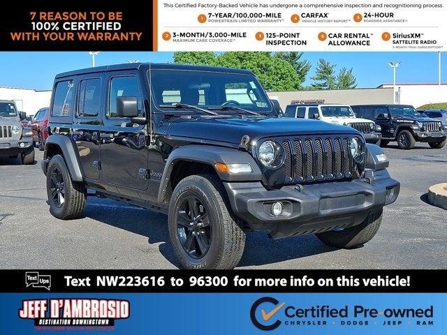 2022 Jeep Wrangler Unlimited Sport Altitude 4x4