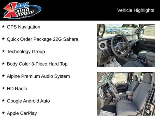 2025 Jeep Wrangler 4-Door Sahara 4x4
