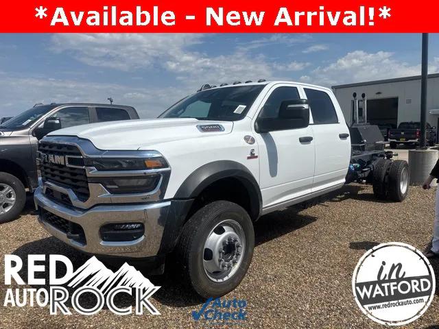 2025 RAM Ram 5500 Chassis Cab RAM 5500 TRADESMAN CHASSIS CREW CAB 4X4 84 CA