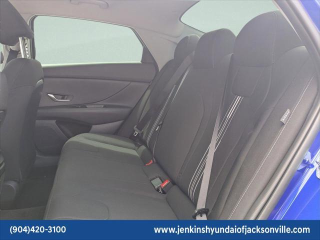 2025 Hyundai Elantra Hybrid Blue for sale in JACKSONVILLE, FL