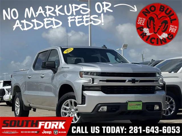 2021 Chevrolet Silverado 1500 4WD Crew Cab Short Bed RST