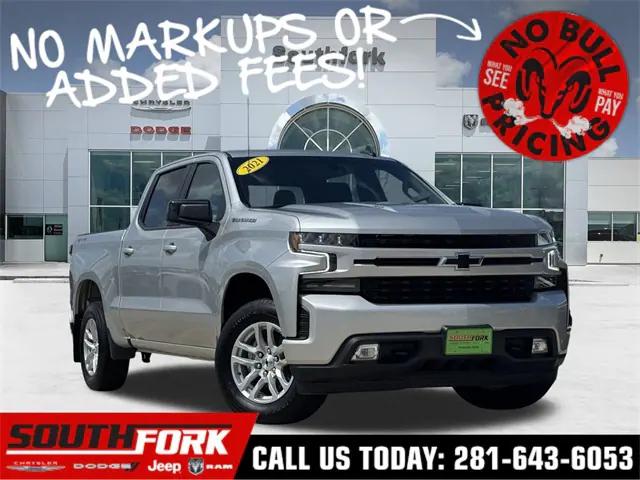 2021 Chevrolet Silverado 1500 4WD Crew Cab Short Bed RST