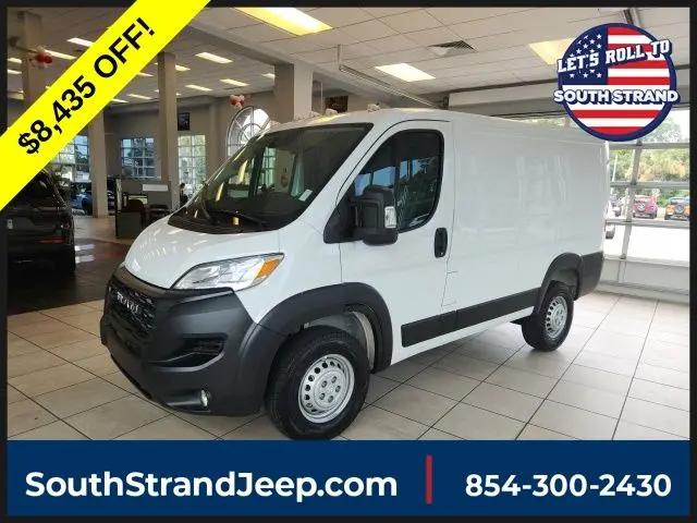 2025 Ram ProMaster Cargo Van Tradesman Low Roof 118 WB w/Pass Seat for sale in Pawleys Island, SC