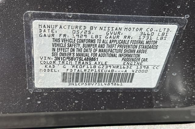 2025 Nissan Kicks S