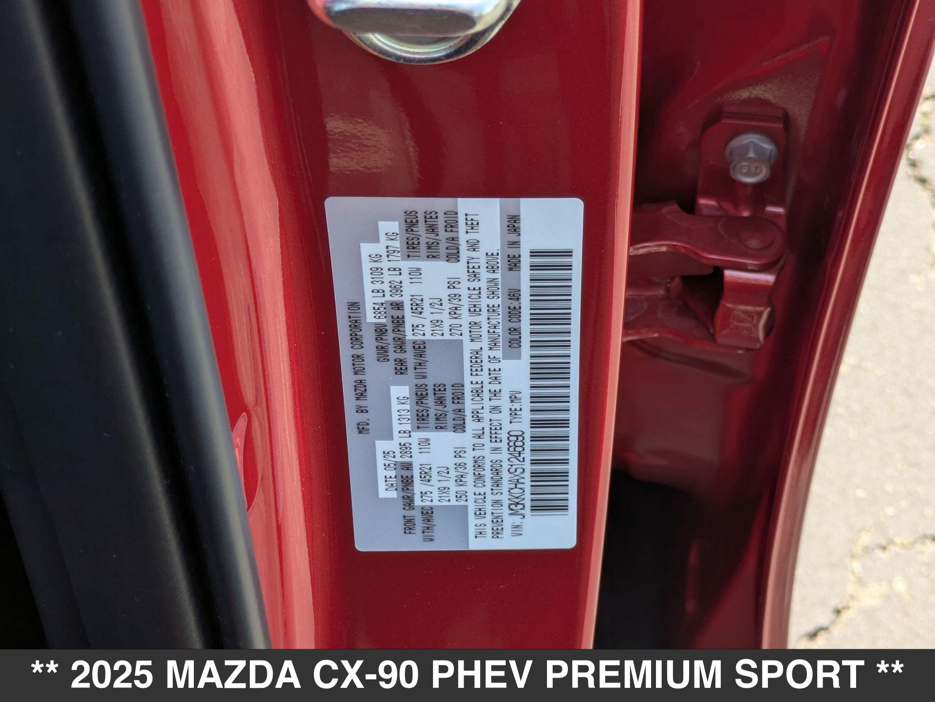 Mazda CX-90 Plug-In Hybrid PHEV Premium Package
