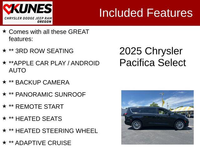 2025 Chrysler Pacifica PACIFICA SELECT AWD