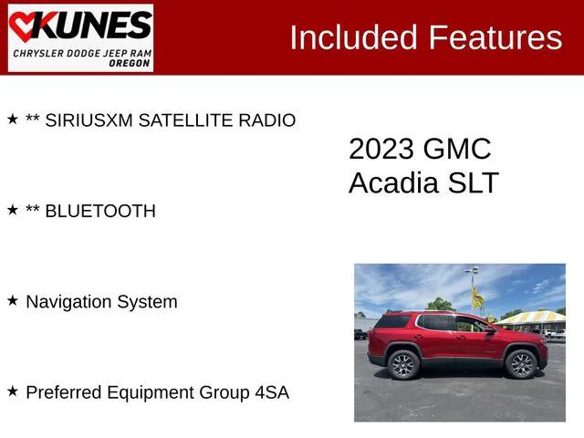 2023 GMC Acadia FWD SLT