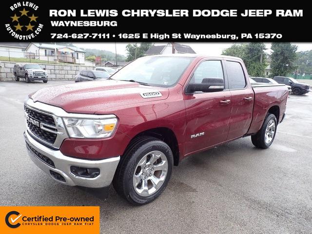 2022 RAM 1500 Big Horn Quad Cab 4x4 64 Box