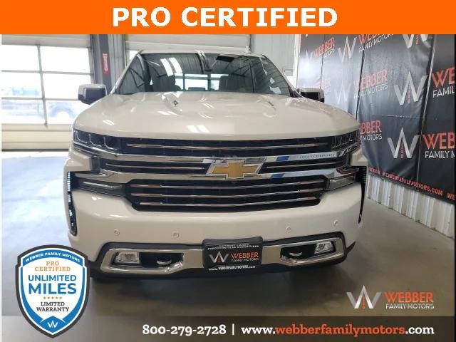 2021 Chevrolet Silverado 1500 4WD Crew Cab Short Bed High Country