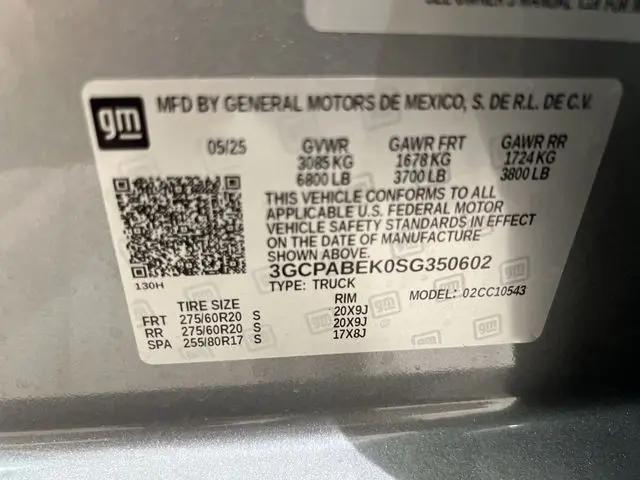 2025 Chevrolet Silverado 1500 2WD Crew Cab Short Bed Custom