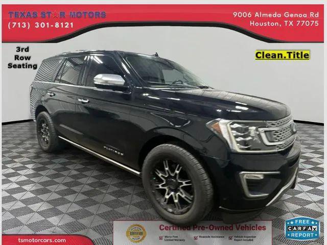 2019 Ford Expedition Platinum for sale in Houston, TX