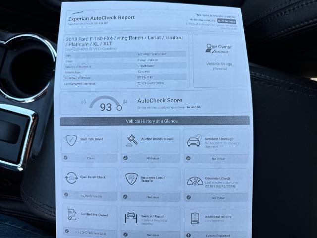 2013 Ford F-150 Platinum