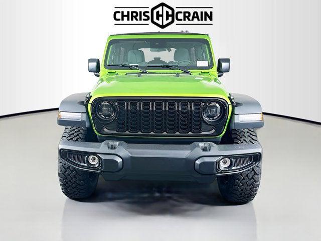 2025 Jeep Wrangler WRANGLER 4-DOOR WILLYS 2025 Jeep Wrangler WRANGLER 4-DOOR WILLYS