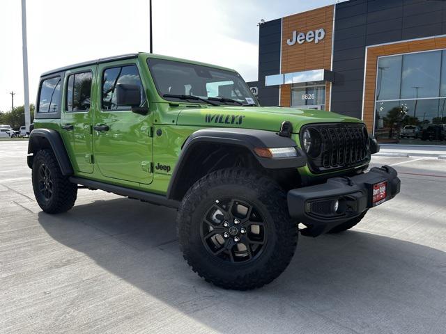 2025 Jeep Wrangler WRANGLER 4-DOOR WILLYS 2025 Jeep Wrangler WRANGLER 4-DOOR WILLYS