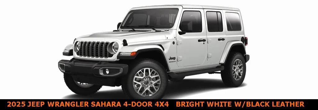 2025 Jeep Wrangler WRANGLER 4-DOOR SAHARA 2025 Jeep Wrangler WRANGLER 4-DOOR SAHARA