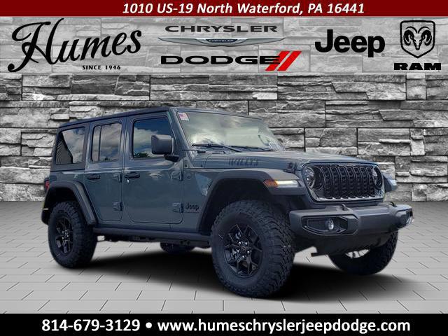 2025 Jeep Wrangler WRANGLER 4-DOOR WILLYS 2025 Jeep Wrangler WRANGLER 4-DOOR WILLYS