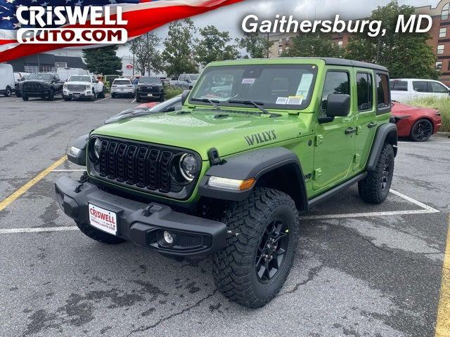 2025 Jeep Wrangler WRANGLER 4-DOOR WILLYS 2025 Jeep Wrangler WRANGLER 4-DOOR WILLYS