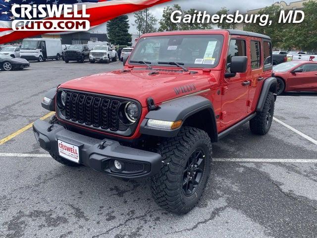 2025 Jeep Wrangler WRANGLER 4-DOOR WILLYS 2025 Jeep Wrangler WRANGLER 4-DOOR WILLYS