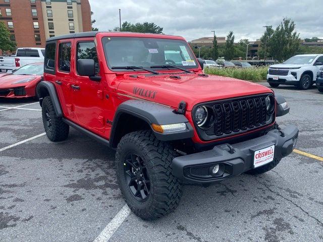 2025 Jeep Wrangler WRANGLER 4-DOOR WILLYS 2025 Jeep Wrangler WRANGLER 4-DOOR WILLYS