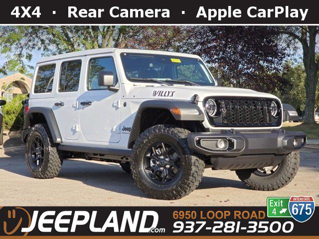 2025 Jeep Wrangler WRANGLER 4-DOOR WILLYS 2025 Jeep Wrangler WRANGLER 4-DOOR WILLYS