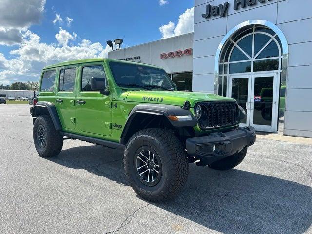 2025 Jeep Wrangler WRANGLER 4-DOOR WILLYS 2025 Jeep Wrangler WRANGLER 4-DOOR WILLYS