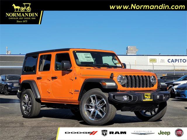 2025 Jeep Wrangler 4xe WRANGLER 4-DOOR SPORT S 4xe