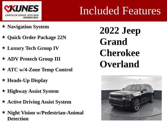 2022 Jeep Grand Cherokee Overland 4x4