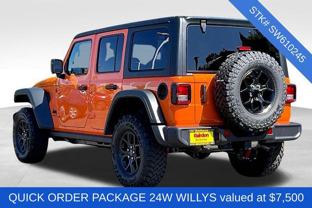 2025 Jeep Wrangler WRANGLER 4-DOOR WILLYS 2025 Jeep Wrangler WRANGLER 4-DOOR WILLYS