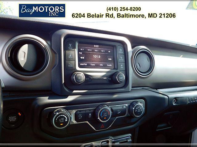2020 Jeep Wrangler Sport S 4X4