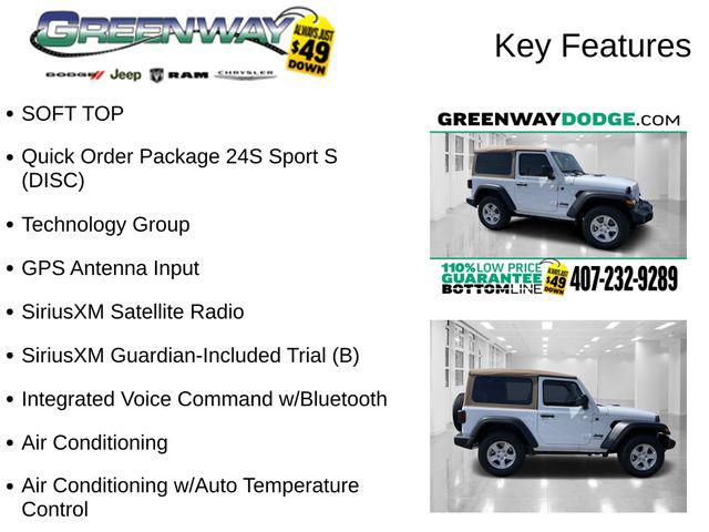 2022 Jeep Wrangler Sport S 4x4
